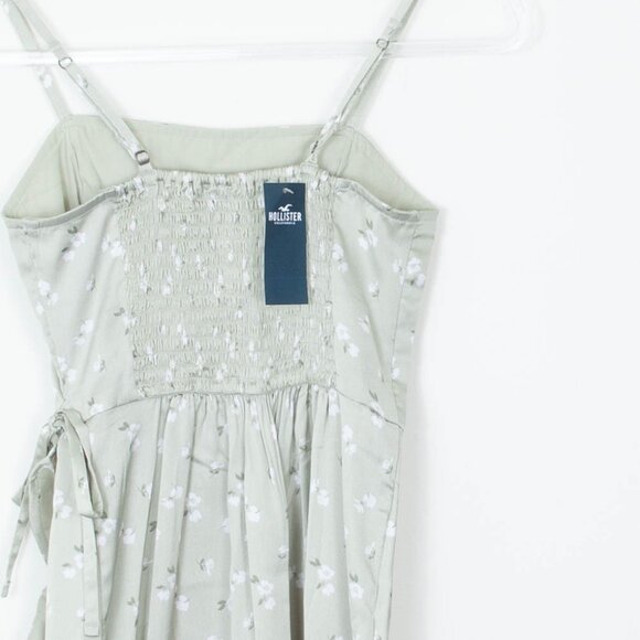 Hollister Satin Floral Faux Wrap Dress Womens Size XS NWT - Picture 8 of 9